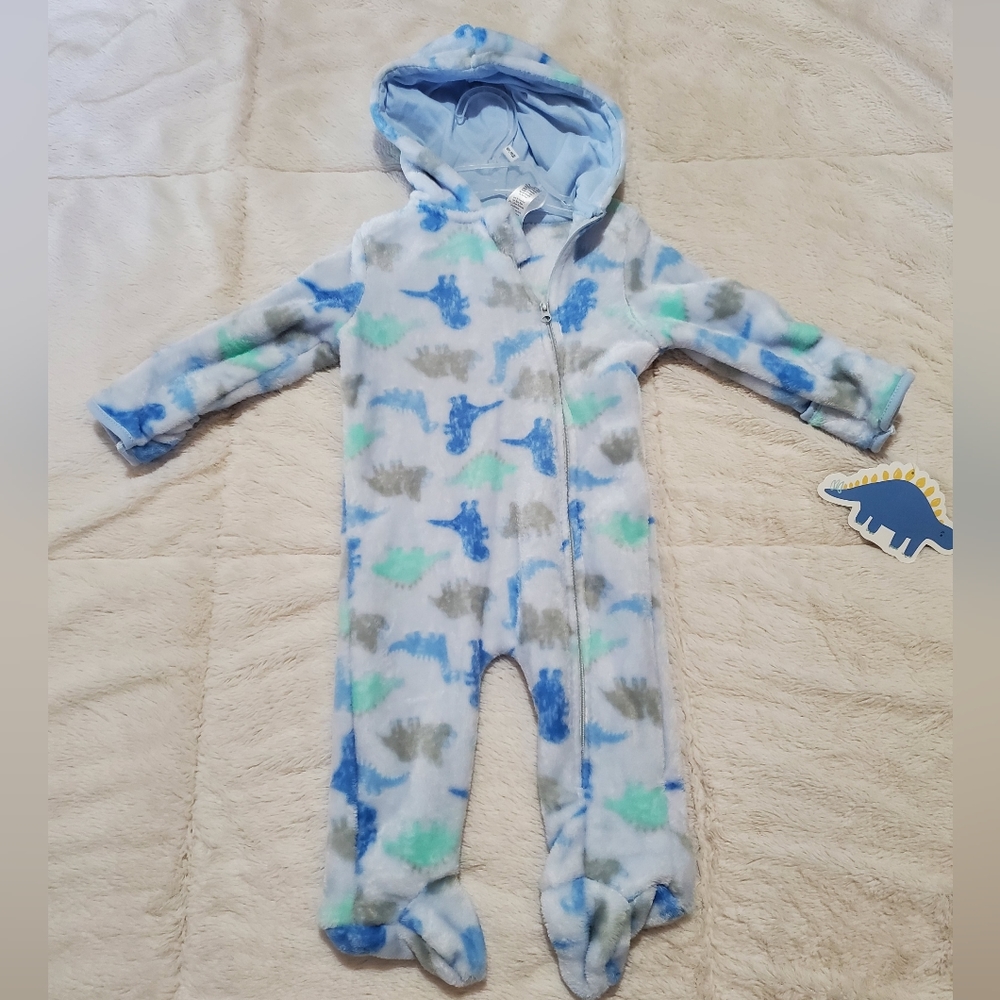 Little Beginnings Dinosaur Fleece Zip Up